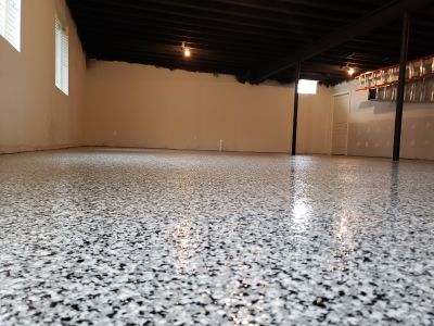Basement Floor Tinting